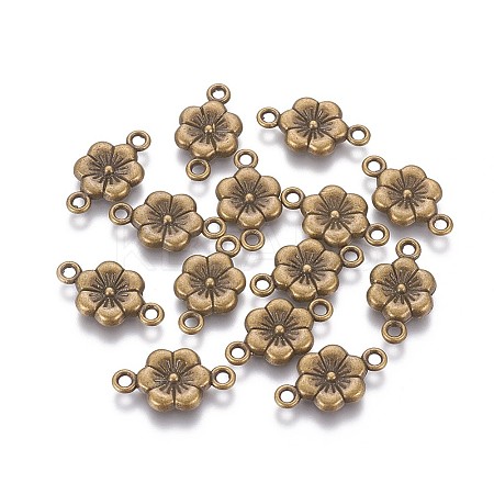 Tibetan Style Alloy Flower Links Connectors LS-MLF5093Y-NF-1