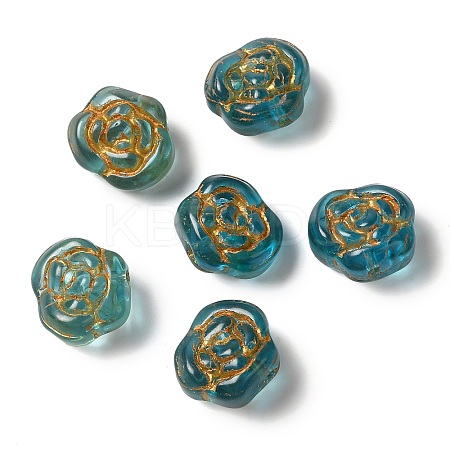 Transparent Lampwork Beads LAMP-P065-01A-02-1