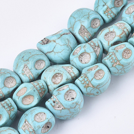 Synthetic Turquoise Beads Strands X-TURQ-S391-10-1
