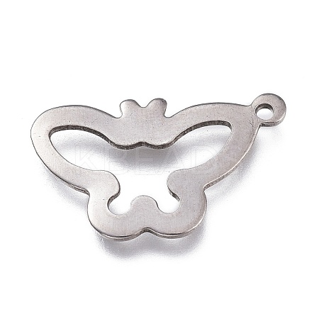 Tarnish Resistant 304 Stainless Steel Pendants STAS-Z007-02-1