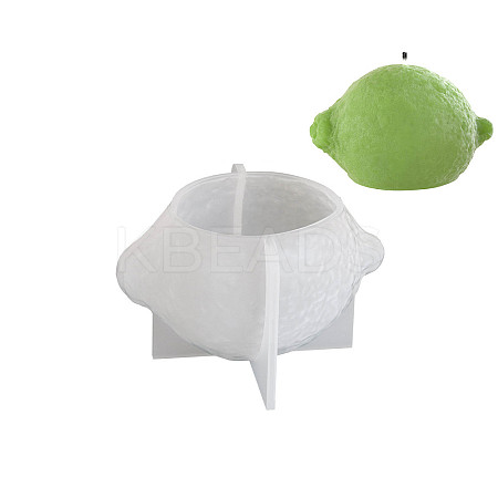 3D Lemon DIY Silicone Candle Molds SIMO-G010-08B-1