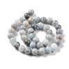 Natural Aquamarine Beads Strands G-F641-02-10mm-01A-2