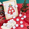 120Pcs Handmade DIY Doll Craft Pom Pom Yarn Pom Pom Balls AJEW-SC0003-15A-01-4