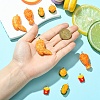 10Pcs 5 Styles Opaque Resin Pendants RESI-YW0005-23-3