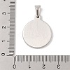 304 Stainless Steel Pendants STAS-S001-01P-A-3