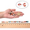 560Pcs 7 Colors Opaque Acrylic Linking Rings SACR-CJ0001-18-2