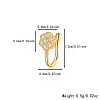 925 Sterling Silver Pave Clear Cubic Zirconia Nose Rings IM7825-9-1