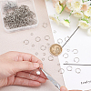 200Pcs 316 Surgical Stainless Steel Earring Hooks DIY-DC0001-49-3