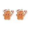 Alloy Enamel Pendants ENAM-I061-01KCG-11-1