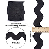 Polyester Wavy Fringe Trim OCOR-GF0003-44G-01-2