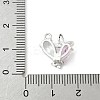 Brass Micro Pave Cubic Zirconia Pendants LS-KK-M326-17-P02-3