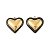 304 Stainless Steel Enamel Pendants STAS-P380-09G-04-1