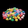 Opaque Acrylic Beads SACR-Q195-04-4