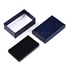 Rhombus Textured Cardboard Jewelry Boxes CBOX-T006-02B-4