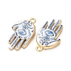 Religion Printed Alloy Pendants AL-CBA7256-24G-02-3