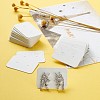 Paper Jewelry Earring Display Cards CDIS-TAC0001-02C-5