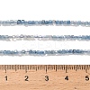 Natural Aquamarine Beads Strands G-L634-D11-2.5x2.5mm-5