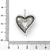 Brass Micro Pave Cubic Zirconia Pendants KK-S510-32GP-04-3