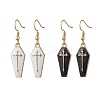 2 Pairs Alloy Enamel Dangle Earrings EJEW-JE06530-3