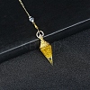 Resin Cone Dowsing Pendulums PW-WGC05D6-11-1