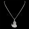 201 Stainless Steel Saint Jude Pendant Necklaces for Men Women LS-NJEW-K283-16P-2
