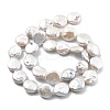 Natural Baroque Keshi Pearl Beads Strands PEAR-B004-16F-03A-4