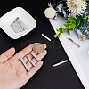 15Pcs 3 Styles 304 Stainless Steel Polished Pendant FIND-PH0020-86-3