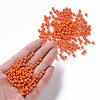 Baking Paint Glass Seed Beads SEED-US0003-3mm-K4-4