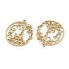 201 Stainless Steel Pendants STAS-I364-02G-2