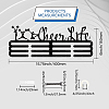Fashion Iron Medal Hanger Holder Display Wall Rack ODIS-WH0021-061-2