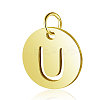 304 Stainless Steel Charms STAS-S105-T514G-U-1