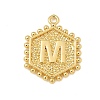 Brass Pendants KK-B126-01G-M-1