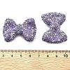 Bowknot Shape Polymer Clay Rhinestone Beads CLAY-NH0001-05F-3