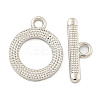 Brass Toggle Clasps KK-A223-18P-2