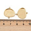 304 Stainless Steel Cabochon Connector Settings STAS-A194-04C-G-3