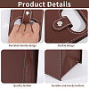 4Pcs PU Leather Single Wine Bottle Tote Carrier Bags CON-CA0001-028A-4