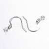 Brass French Earring Hooks X-KK-Q366-P-NF-2