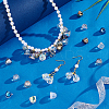 120Pcs 12 Styles Electroplate Glass Beads EGLA-PH0001-56-4