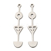 Non-Tarnish 201 Stainless Steel Pendants LS-STAS-M318-31P-1