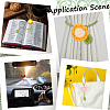 5Pcs 5 Styles Woolen Yarn Crochet Plant Bookmarks AJEW-CP0007-95B-5