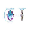 K9 Glass Rhinestone Pendants X-GLAA-TA001-008-9