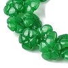 Dyed Natural Malaysia Jade Beads Strands G-H023-B18-01-4