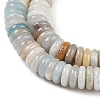 Natural Flower Amazonite Beads Strands G-Q159-B13-01-4