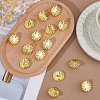 20Pcs 1-Hole Zinc Alloy Shank Buttons FIND-FH0012-17G-4