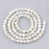 Natural White Moonstone Beads Strands G-T107-13-2