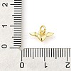 Heart with Wing Rack Plating Brass Pendants Charms KK-S396-17-3