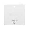 Paper Earring Display Cards CDIS-F007-06-2