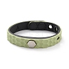 Flat Silicone Cord Bracelets LS-BJEW-F421-01E-1
