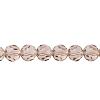Faceted Round Imitation Austrian Crystal Bead Strands G-PH0004-29-3