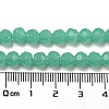 Imitation Jade Glass Beads Stands X-EGLA-A035-J6mm-D10-5
